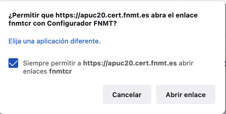 Obtener el certificado con DNIe en Mac 4 Configurador FNMT