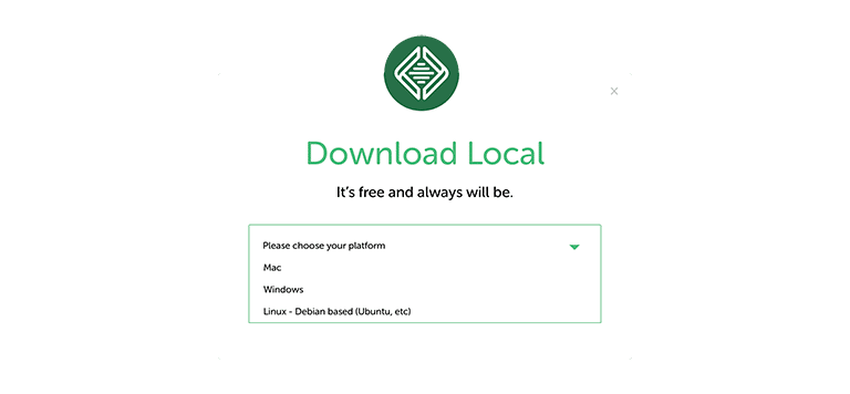 Download local